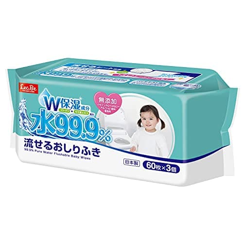 レック (LEC) 純水ベビーケア 99.9% トイレに流せる おしりふき