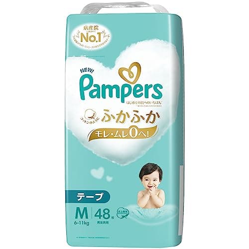 パンパース はじめての肌へのいちばん テープ M