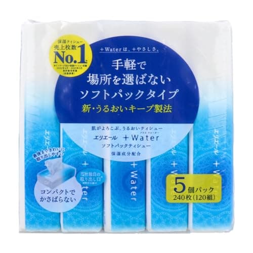 エリエール +Water（プラスウォーター）ソフトパック