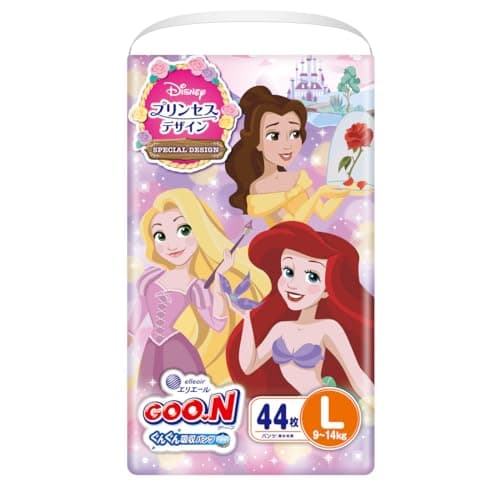 グーン ぐんぐん吸収パンツ ディズニープリンセスデザイン L