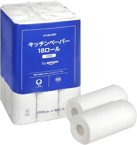 by Amazon キッチンペーパー FSC認証紙 ロール