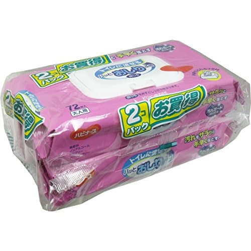 ハビナース トイレに流せるパッとおしりふき