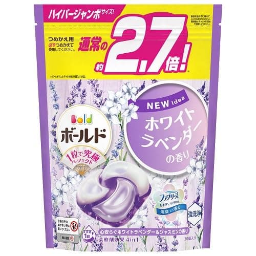 ボールドジェルボール4D 心やすらぐホワイトラベンダー＆ジャスミンの香り